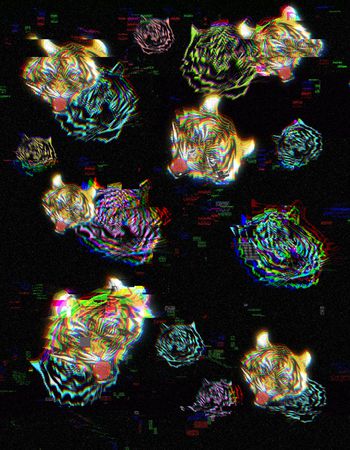 涂鸦印花华亿平台图片