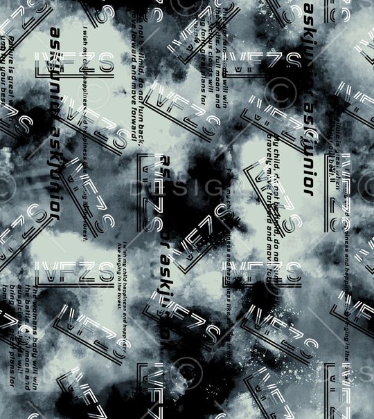 字母印花华亿平台图片