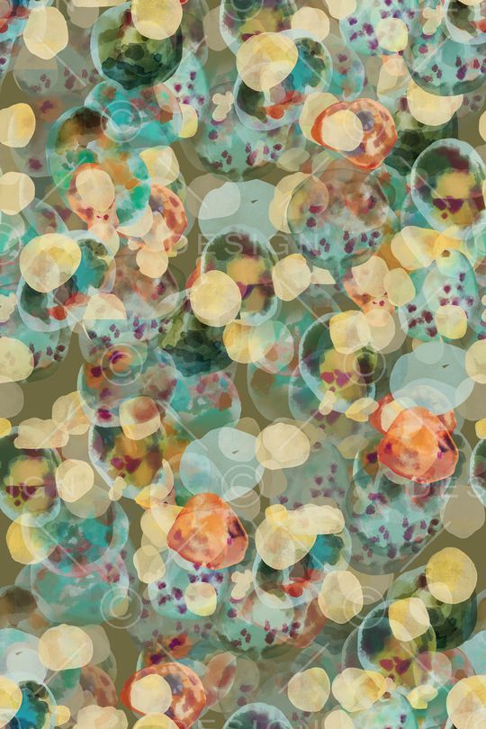 抽象印花华亿平台图片