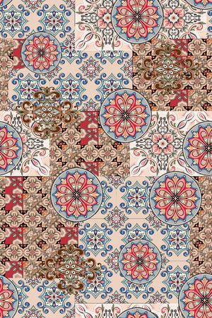 民族风印花华亿平台图片