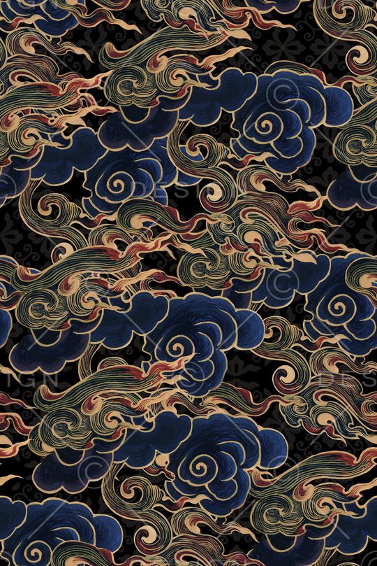 祥云印花华亿平台图片