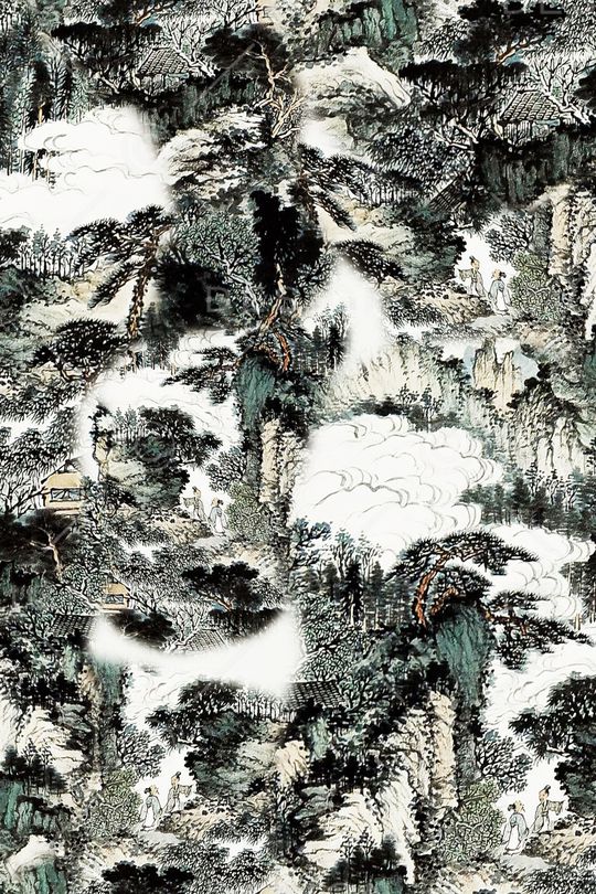 香云纱印花华亿平台图片