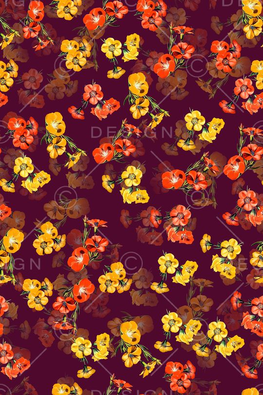 绿植树叶印花华亿平台图片