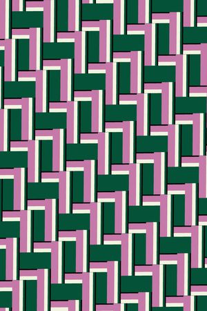 几何印花华亿平台图片