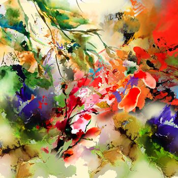 丝巾定位花印花华亿平台图片