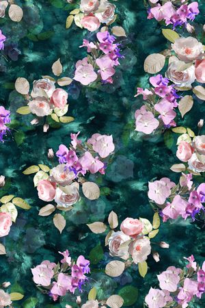 旗袍印花华亿平台图片