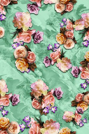 旗袍印花华亿平台图片