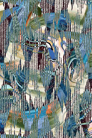 连衣裙印花华亿平台图片