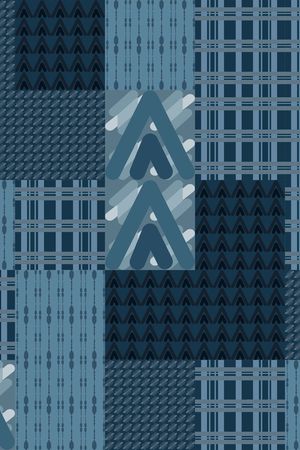 几何印花华亿平台图片