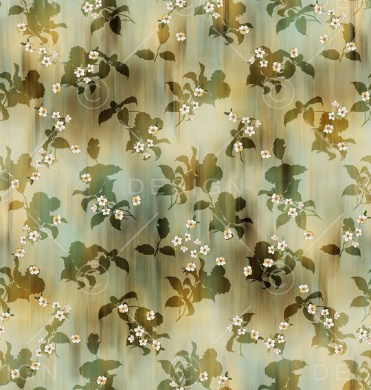 连衣裙印花华亿平台图片