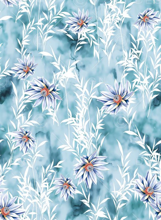 连衣裙印花华亿平台图片