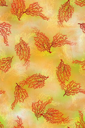 树枝印花华亿平台图片