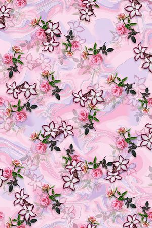 小碎花印花华亿平台图片