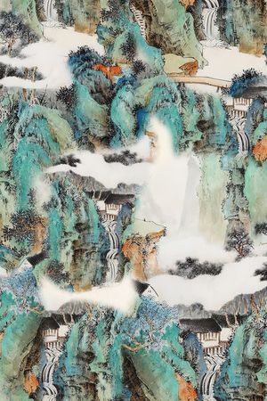 香云纱印花华亿平台图片