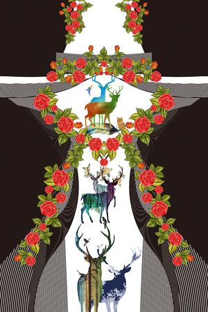 渐变印花华亿平台图片