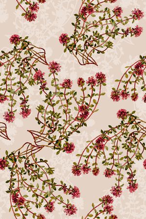 绿植树叶印花华亿平台图片