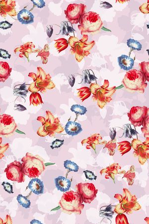 绿植树叶印花华亿平台图片