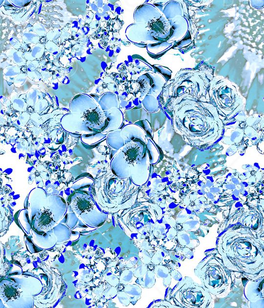 绿植树叶印花华亿平台图片