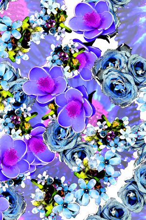 绿植树叶印花华亿平台图片