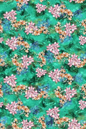 小碎花印花华亿平台图片