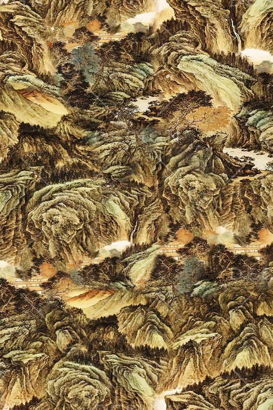 香云纱印花华亿平台图片