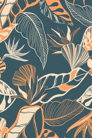 热带华亿平台印花华亿平台图片