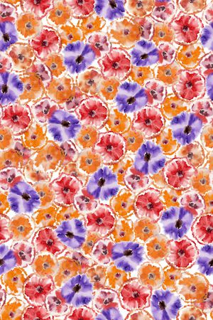 水彩印花华亿平台图片