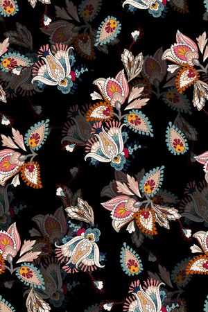 复古印花华亿平台图片