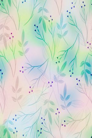 小清新印花华亿平台图片