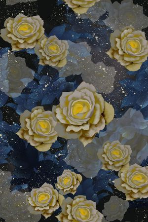 绿植树叶印花华亿平台图片