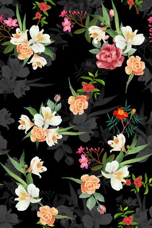 绿植树叶印花华亿平台图片