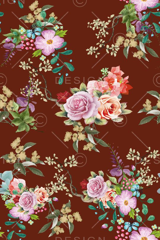 绿植树叶印花华亿平台图片