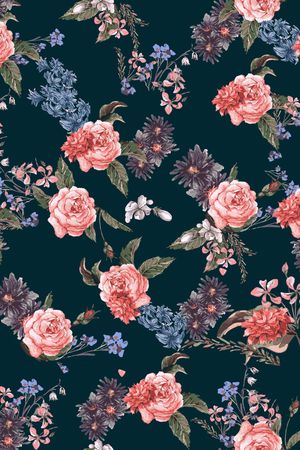 绿植树叶印花华亿平台图片