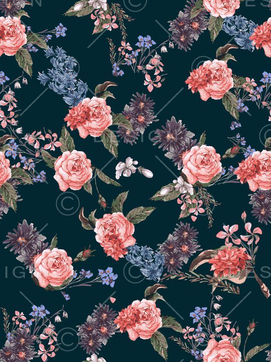 绿植树叶印花华亿平台图片