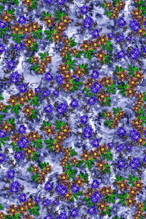 真丝印花华亿平台图片