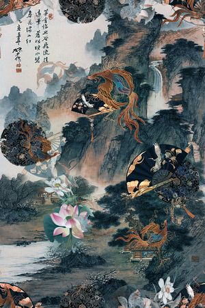 民族风印花华亿平台图片