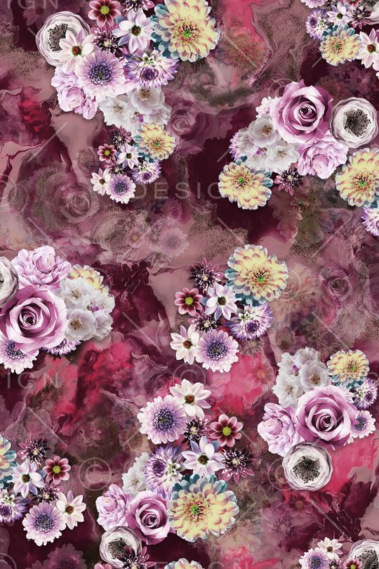 真丝印花华亿平台图片