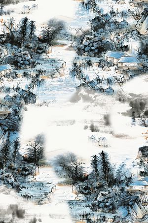 香云纱印花华亿平台图片