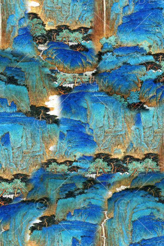 香云纱印花华亿平台图片