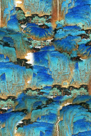 香云纱印花华亿平台图片