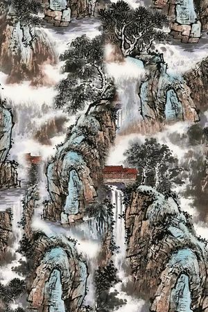 香云纱印花华亿平台图片