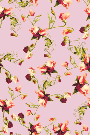 绿植树叶印花华亿平台图片