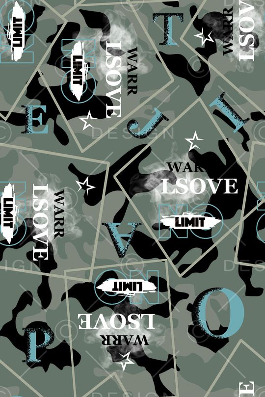 字母印花华亿平台图片