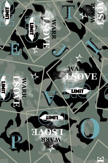 字母印花华亿平台图片