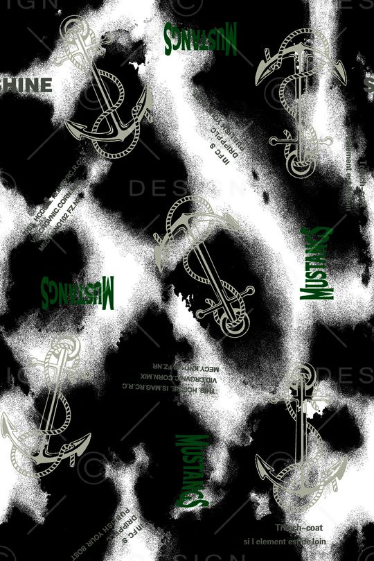 字母印花华亿平台图片