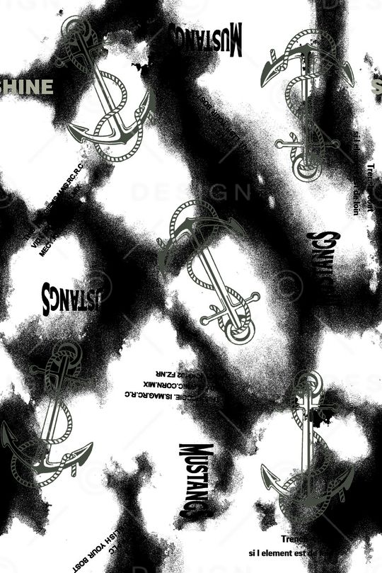 字母印花华亿平台图片