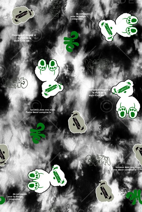 字母印花华亿平台图片