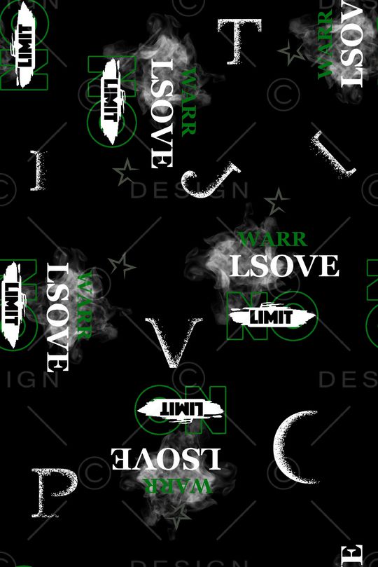 字母印花华亿平台图片