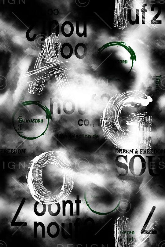 字母印花华亿平台图片