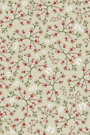 几何花卉印花华亿平台图片